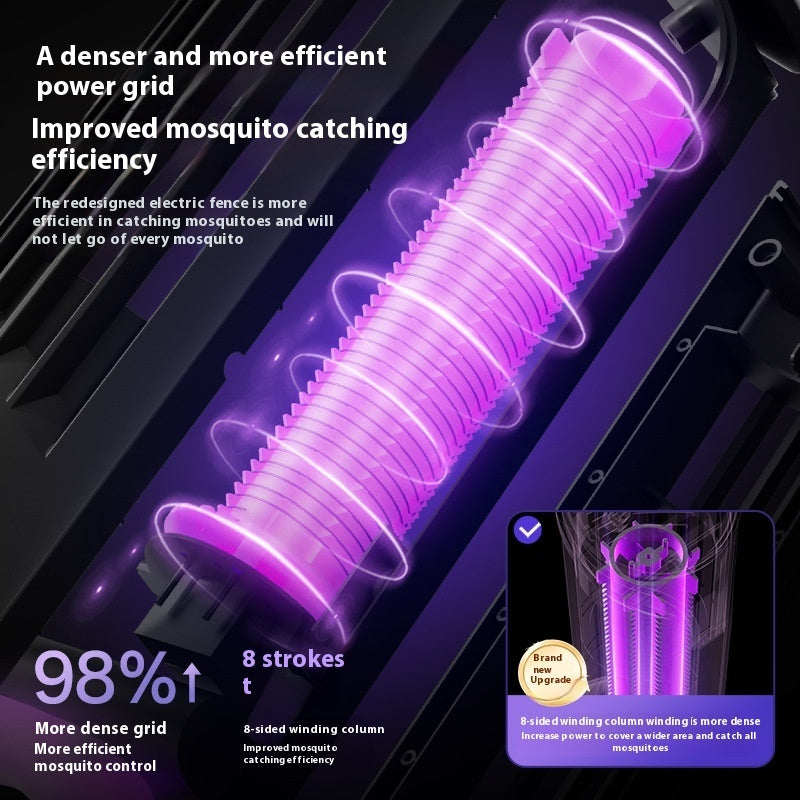Usb Photocatalyst Mosquito Killing Lamp Electric Shock Two-in-one LED