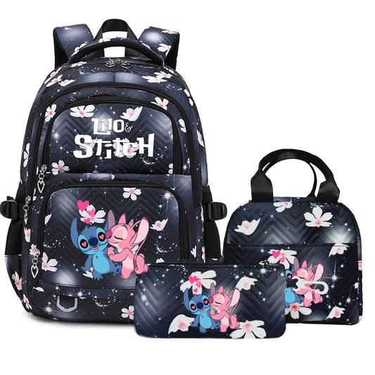 Lilo Stitch Backpacks Schoolbag for Teenage Girls Bookbag Mochila Waterproof Women Backpack Female Travel Bag