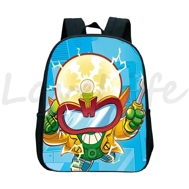 Superzings Backpacks Cute Cartoon Kindergarten Bags Mochila Children Bookbag SuperThings School Bags Kids Mini Backpack