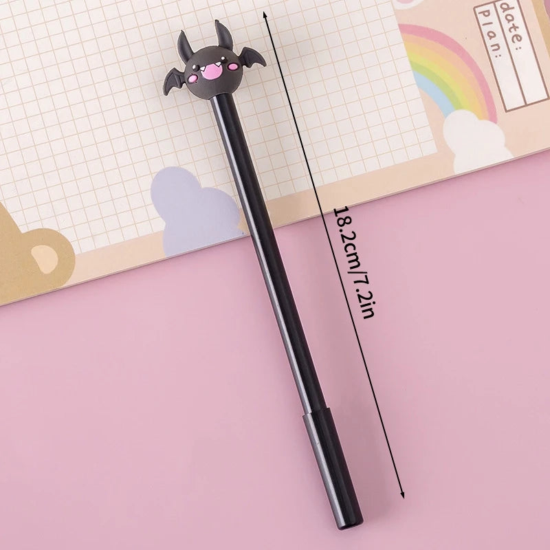Creative Halloween Gifts 0.5mm Gel Pen Pumpkin Students Neutral Pen Mexic Day Of The Dead Party Gifts Students Prize Rewards