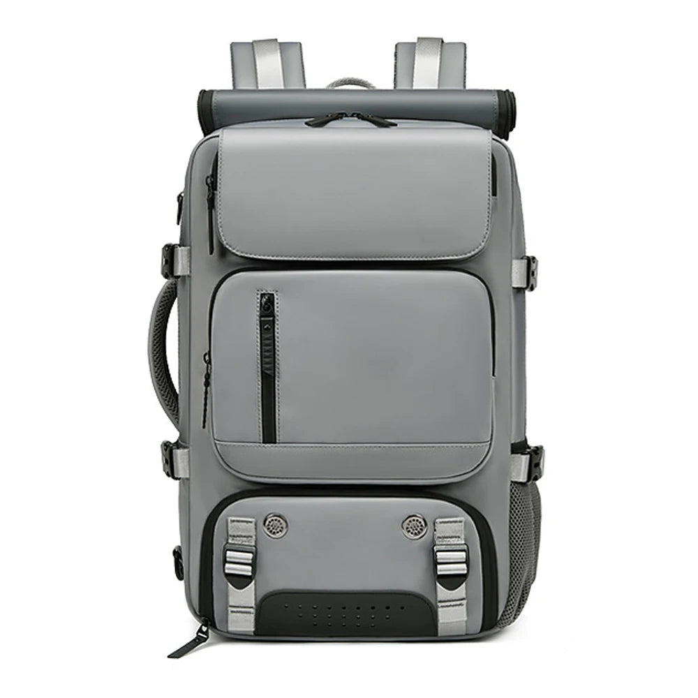 XOKY Large Travel Backpack Boardable Backpack USB Charging Waterproof Outdoor Travel Backpack independent shoe compartment 8102