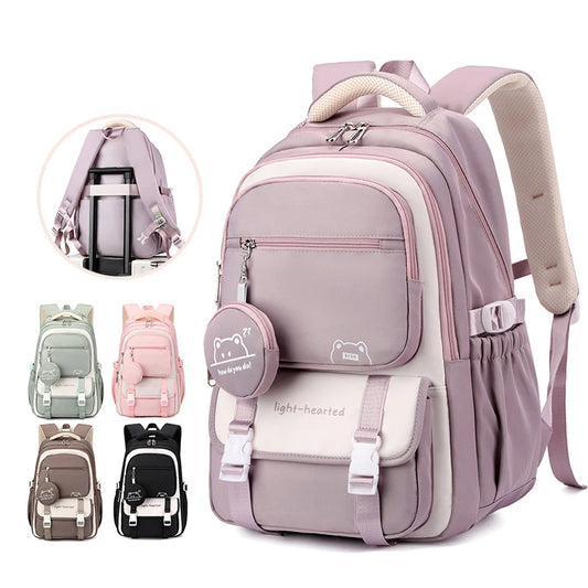 Waterproof light Weight Girls Backpacks School Bags for women Fashion travel bag printing child School Backpack mochila infantil