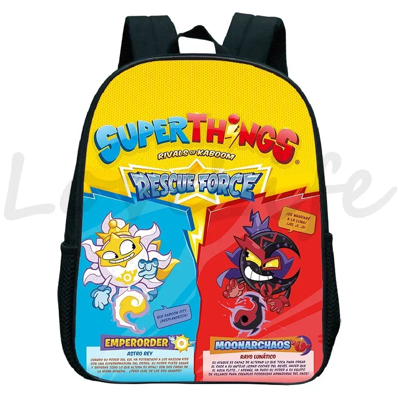 Superzings Backpacks Cute Cartoon Kindergarten Bags Mochila Children Bookbag SuperThings School Bags Kids Mini Backpack
