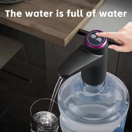 Automatic Water Press Household Barreled Water Electric Water Pump USB Rechargeable Mineral Water Pump Portable Water Dispenser