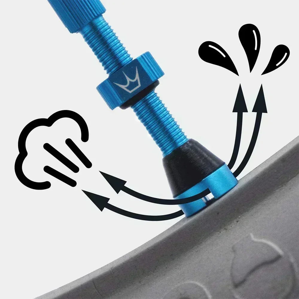 TLR Bicycle Juicy Nipple Fillmore Tubeless Bike Tire Valves Valve Cap