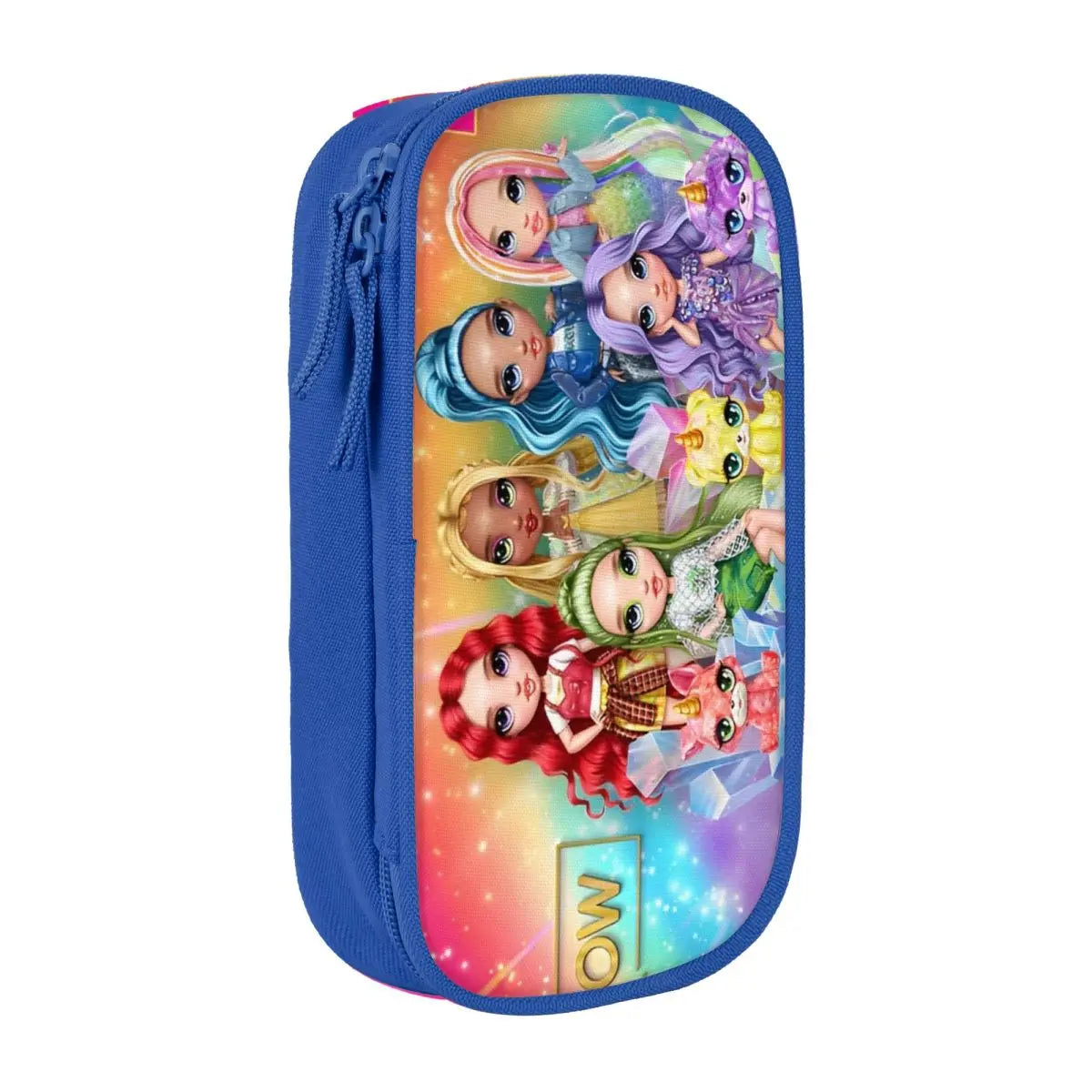 Rainbow High Cute Girls Pencil Case Back To School Pencil Cases Double Layer Girls Boys Aesthetic Portable Pencil Box