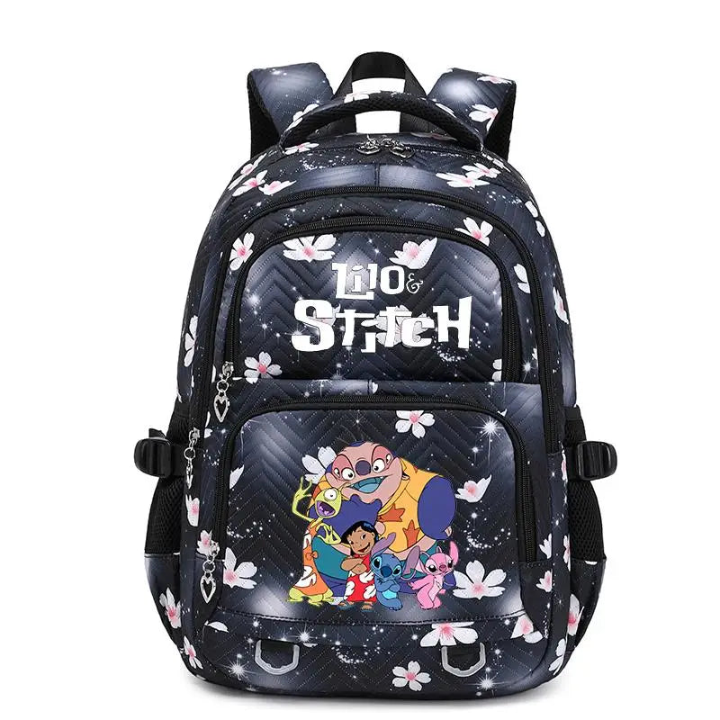 Lilo Stitch Backpacks Schoolbag for Teenage Girls Bookbag Mochila Waterproof Women Backpack Female Travel Bag
