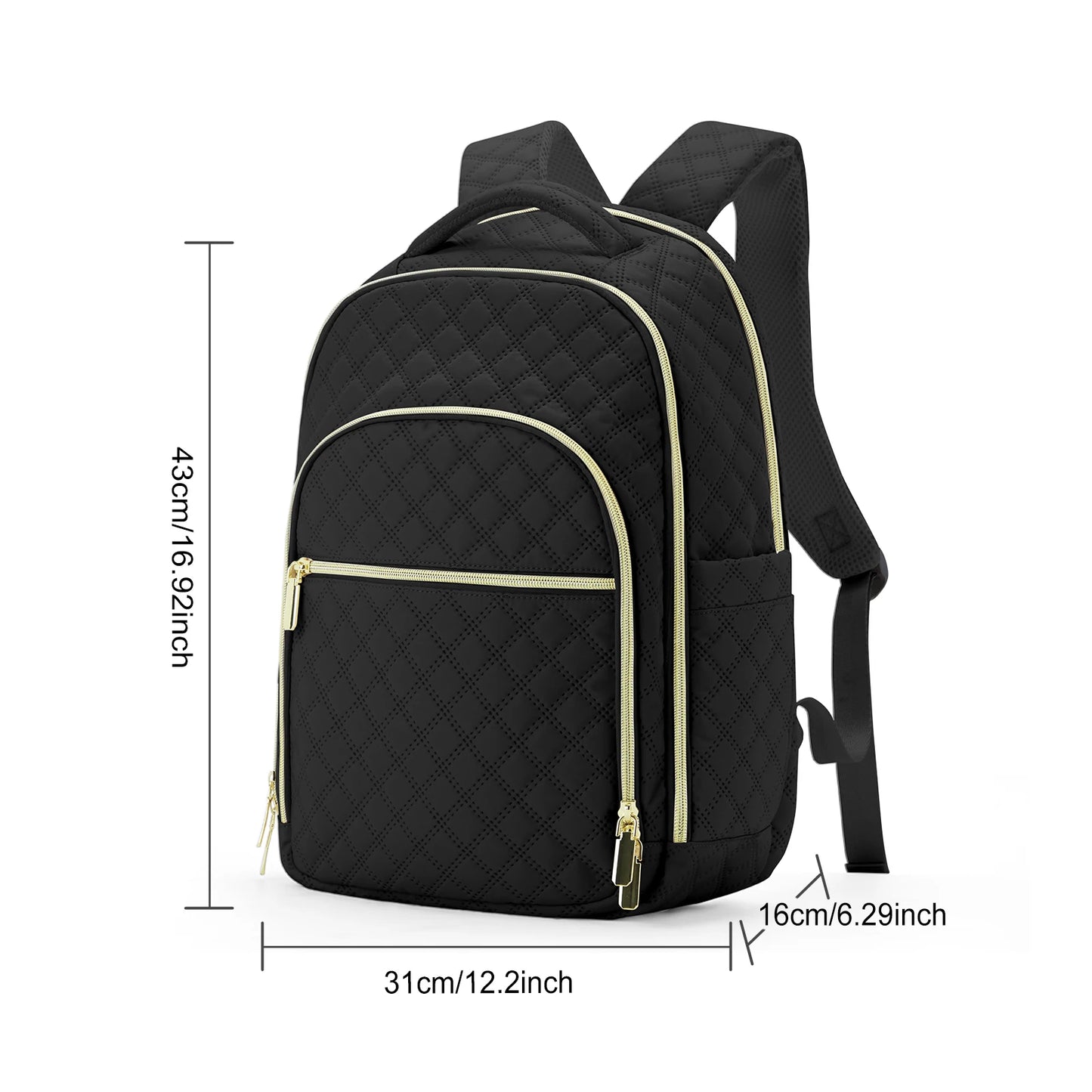 Backpacks For Women Casual Commuting Daypack High Quality Nylon Waterproof Backpack Laptop Bag Large-Capacity Travel Backpack