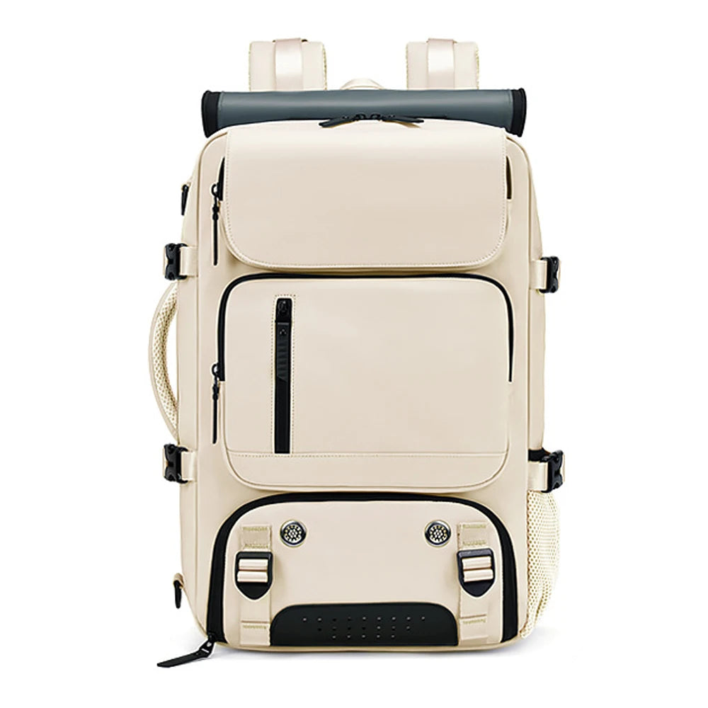 XOKY Large Travel Backpack Boardable Backpack USB Charging Waterproof Outdoor Travel Backpack independent shoe compartment 8102