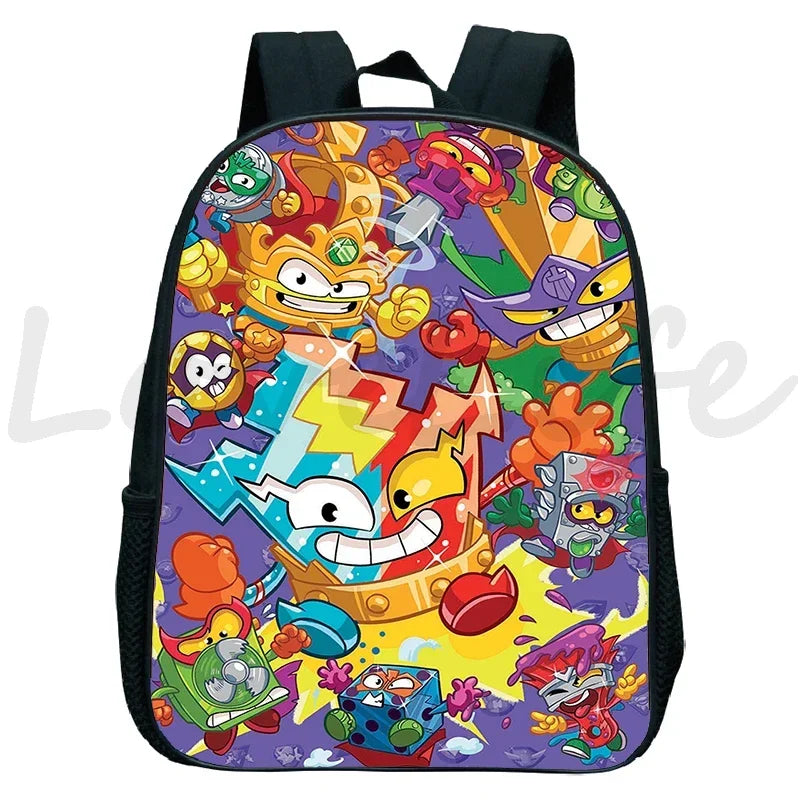 Superzings Backpacks Cute Cartoon Kindergarten Bags Mochila Children Bookbag SuperThings School Bags Kids Mini Backpack