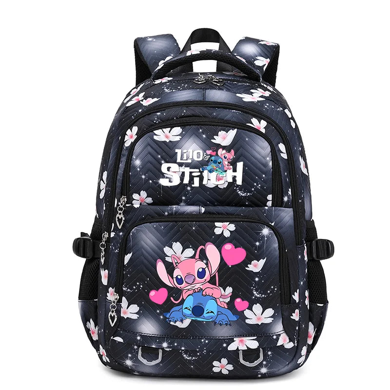 Lilo Stitch Backpacks Schoolbag for Teenage Girls Bookbag Mochila Waterproof Women Backpack Female Travel Bag
