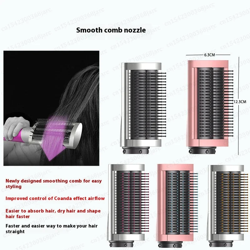Hair Styler Nozzle For Dyson Airwrap HS01 HS05 Sencicimen X9 Hair Dryer Accessories Multi Hair Curler Hard Soft Smoothing Brush