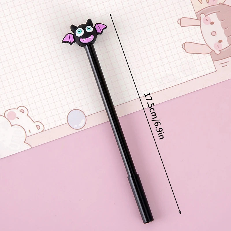 Creative Halloween Gifts 0.5mm Gel Pen Pumpkin Students Neutral Pen Mexic Day Of The Dead Party Gifts Students Prize Rewards