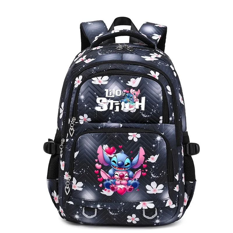 Lilo Stitch Backpacks Schoolbag for Teenage Girls Bookbag Mochila Waterproof Women Backpack Female Travel Bag