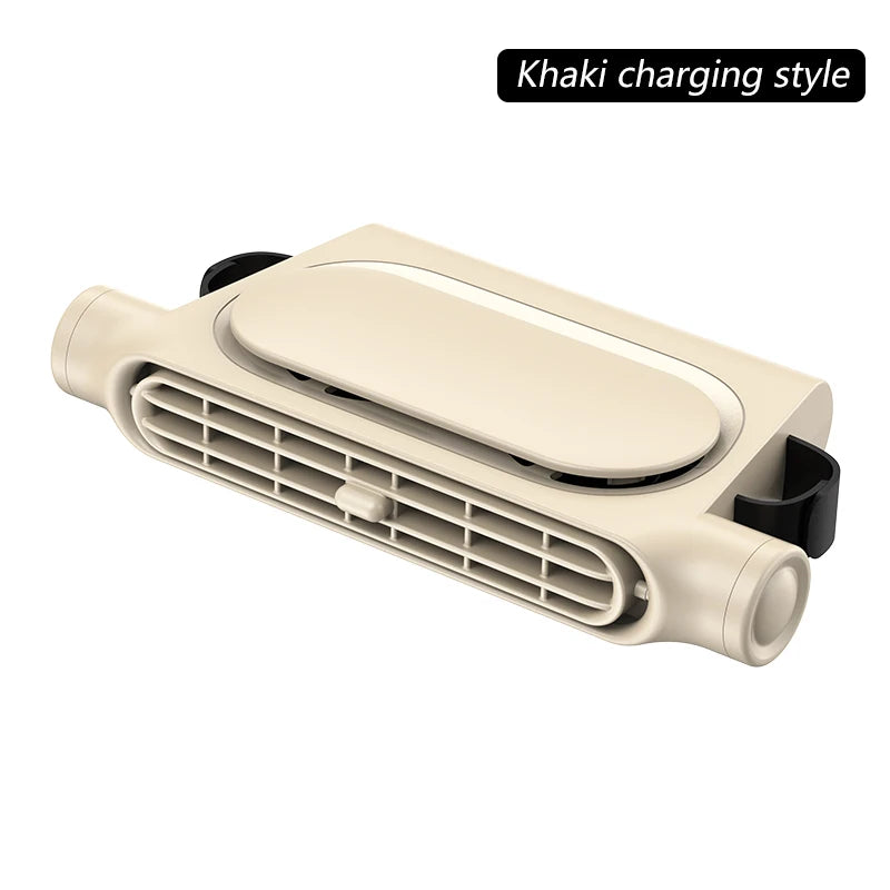 Car Headrest Neck Seat Mini Fan Cooling High Wind Power USB air Aan 3 Speed Adjustable Wireless Car Back Summer Car Accessories
