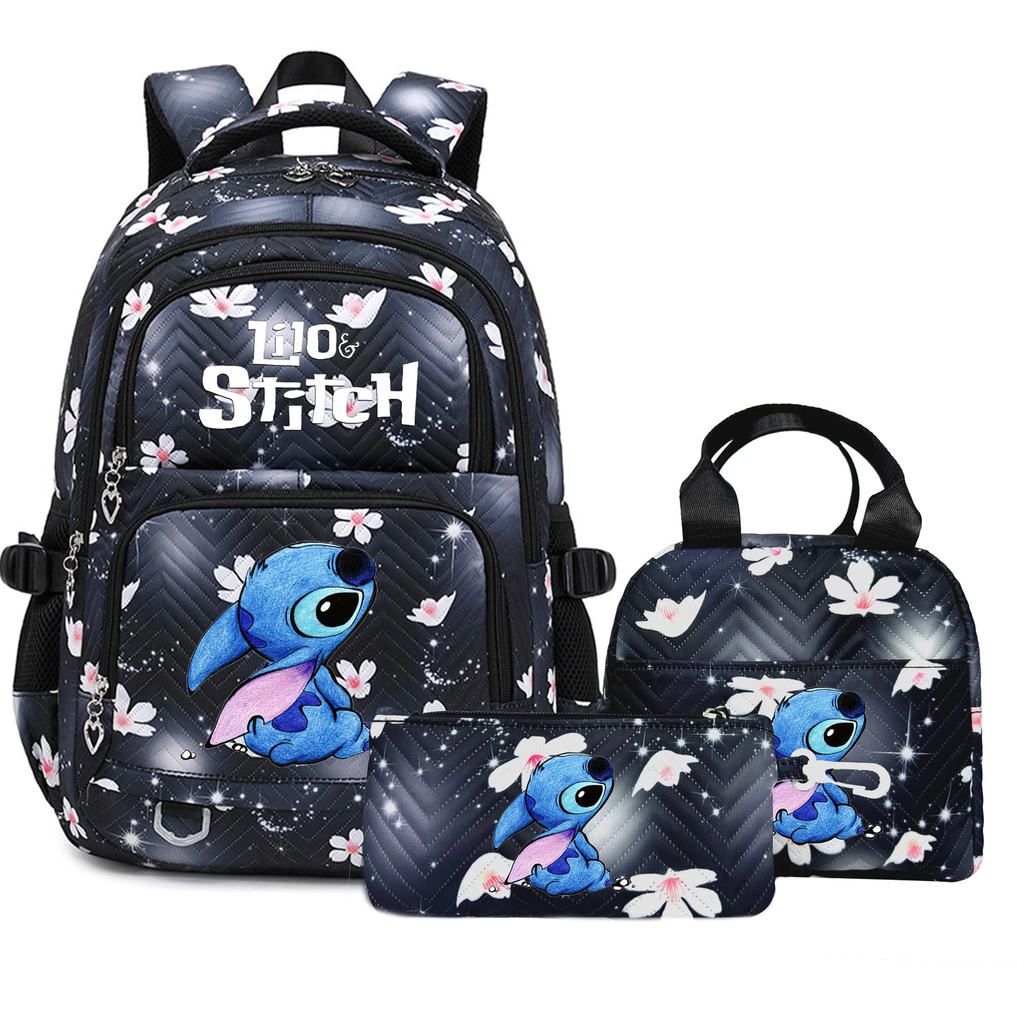 Lilo Stitch Backpacks Schoolbag for Teenage Girls Bookbag Mochila Waterproof Women Backpack Female Travel Bag