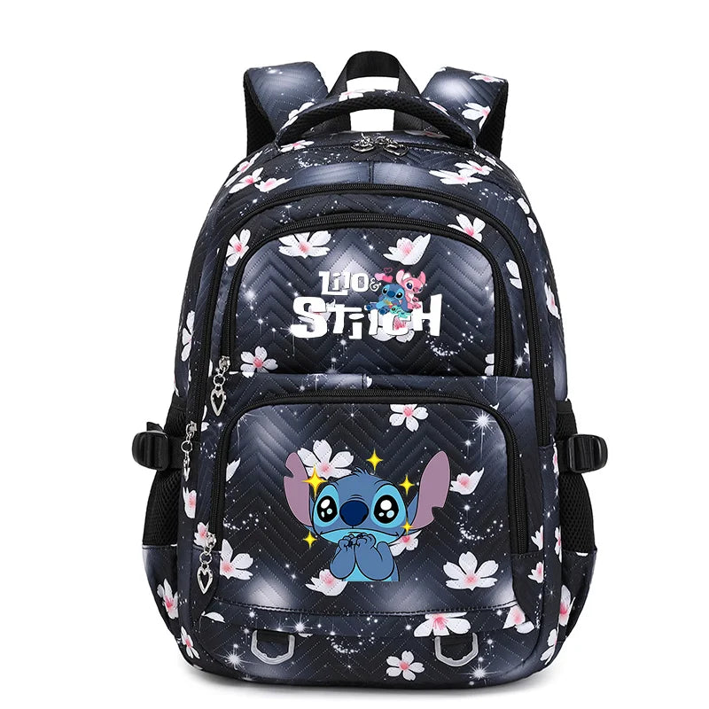 Lilo Stitch Backpacks Schoolbag for Teenage Girls Bookbag Mochila Waterproof Women Backpack Female Travel Bag