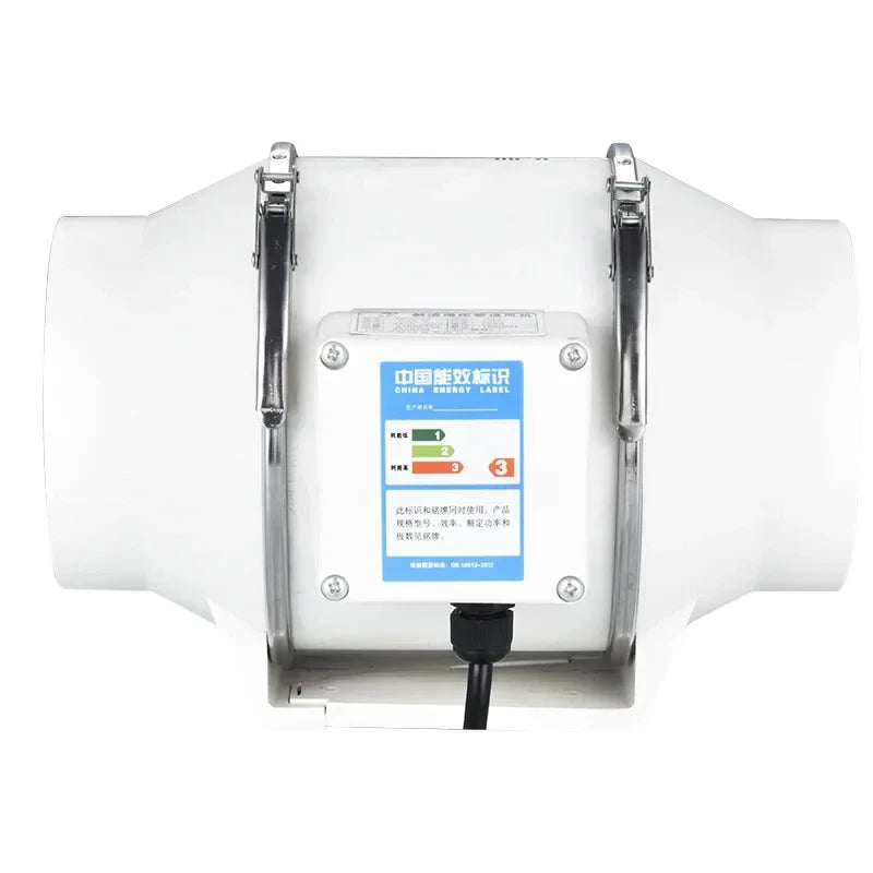 Exhaust Fan Home Mute Inline Duct Fan Bathroom Exhaust Fan Ventilation Equipment Kitchen Bathroom Wall Mounted Air Purifying Ve
