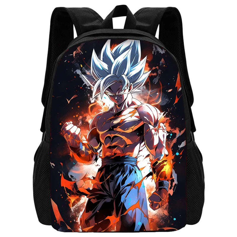 pcs set Cute Anime Child School Backpack with Lunch For G-Gokus Bags ,Pencil Bags ,School Bags for Boys Girls Best Gift
