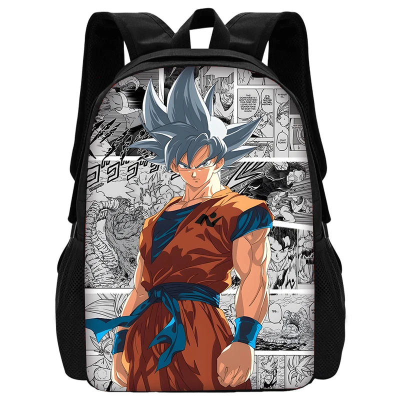pcs set Cute Anime Child School Backpack with Lunch For G-Gokus Bags ,Pencil Bags ,School Bags for Boys Girls Best Gift
