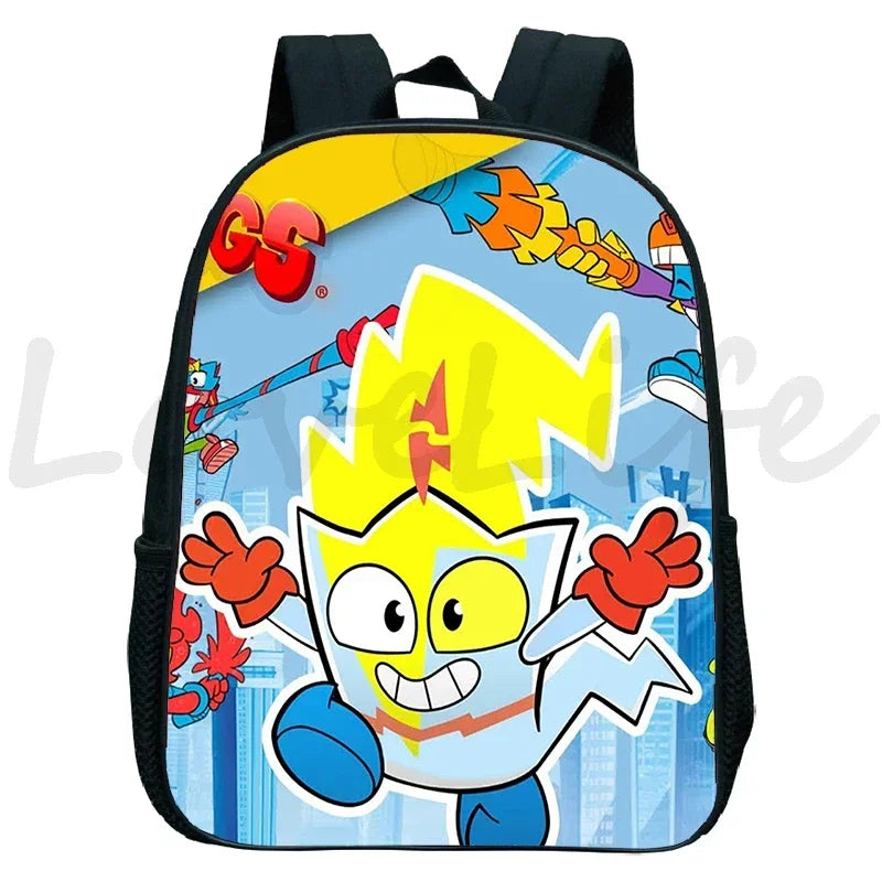 Superzings Backpacks Cute Cartoon Kindergarten Bags Mochila Children Bookbag SuperThings School Bags Kids Mini Backpack