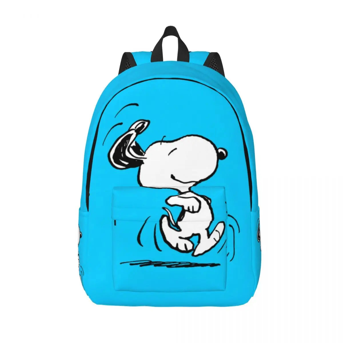Custom Snoopys Woodstock Canvas Backpacks Women Men Basic Bookbag for College School Cartoon Bags