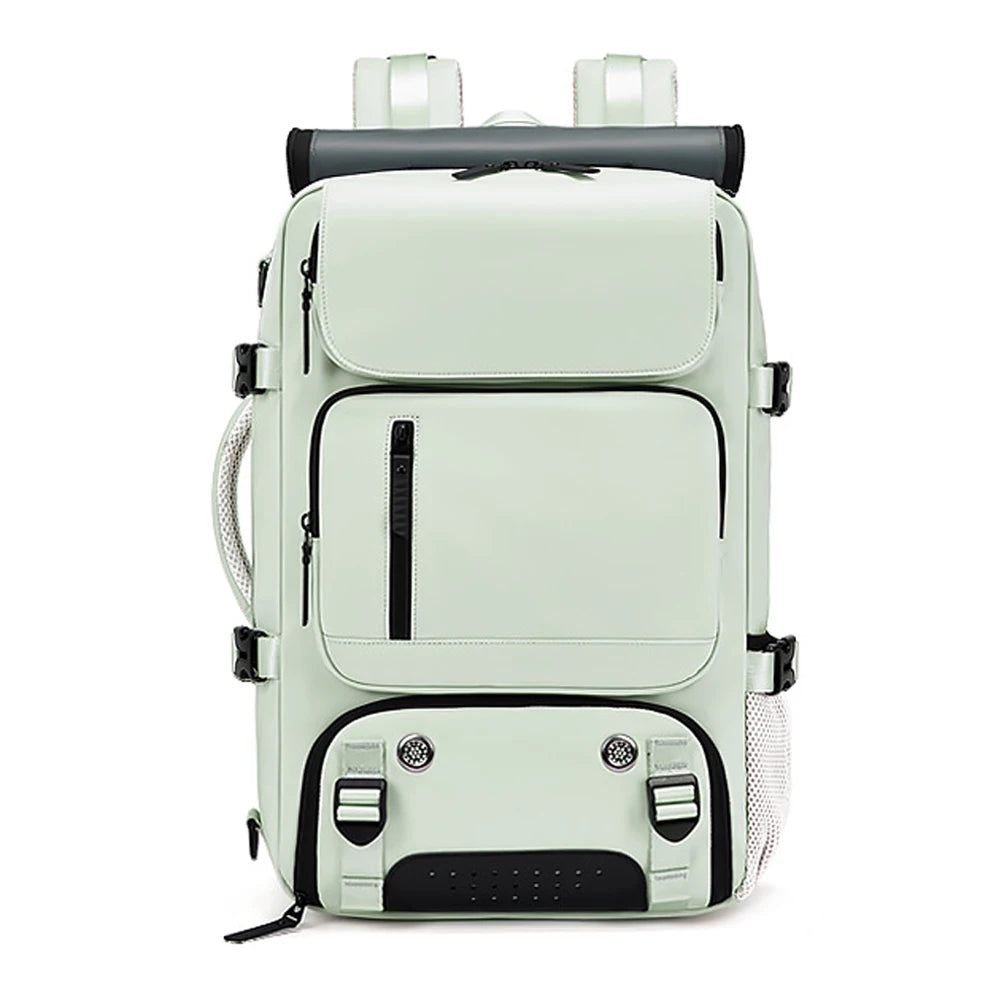 XOKY Large Travel Backpack Boardable Backpack USB Charging Waterproof Outdoor Travel Backpack independent shoe compartment 8102