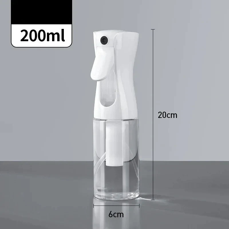500/300/200ml Hair Spray Bottle Refillable Bottles Continuous Mist Watering Can Automatic Salon Barber Water Sprayer Hair Tools