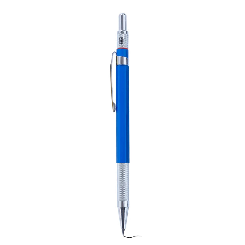 37Pcs 2.0MM Metal Mechanical Pencil with lead Art Drawing Design Automatic Drawing Special Pencil Student Office School Supplies
