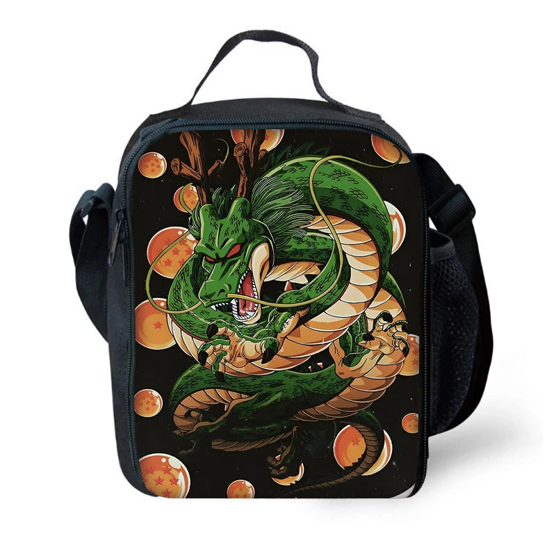 pcs set Cute Anime Child School Backpack with Lunch For G-Gokus Bags ,Pencil Bags ,School Bags for Boys Girls Best Gift