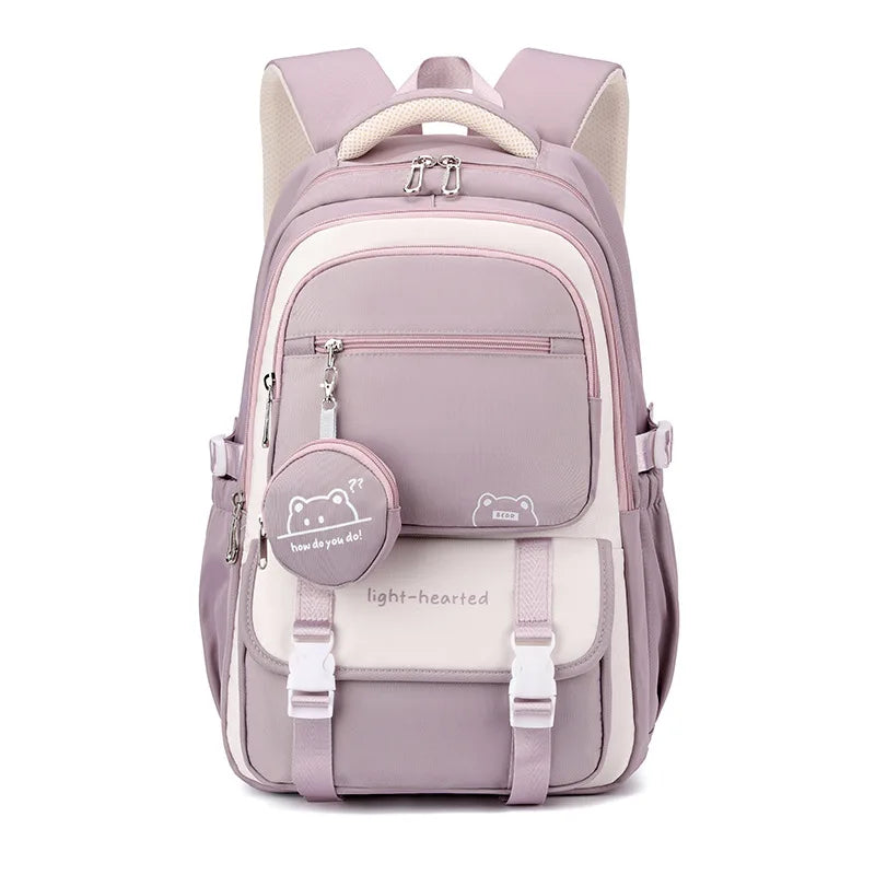 Waterproof light Weight Girls Backpacks School Bags for women Fashion travel bag printing child School Backpack mochila infantil