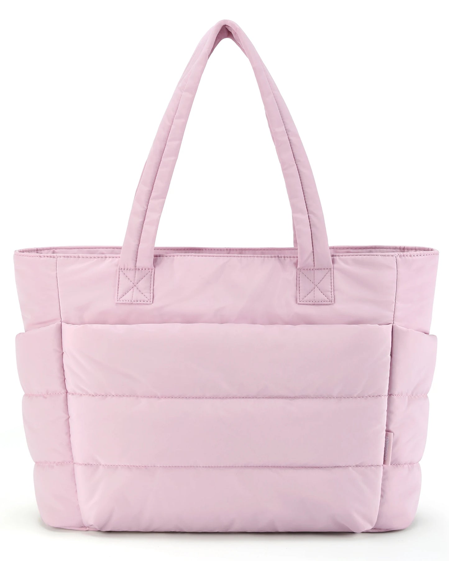 Women's Bag Solid Color Tote Bag Commuting College Padded Shoulder Bag Leisure Simple Female Handbags for Travel