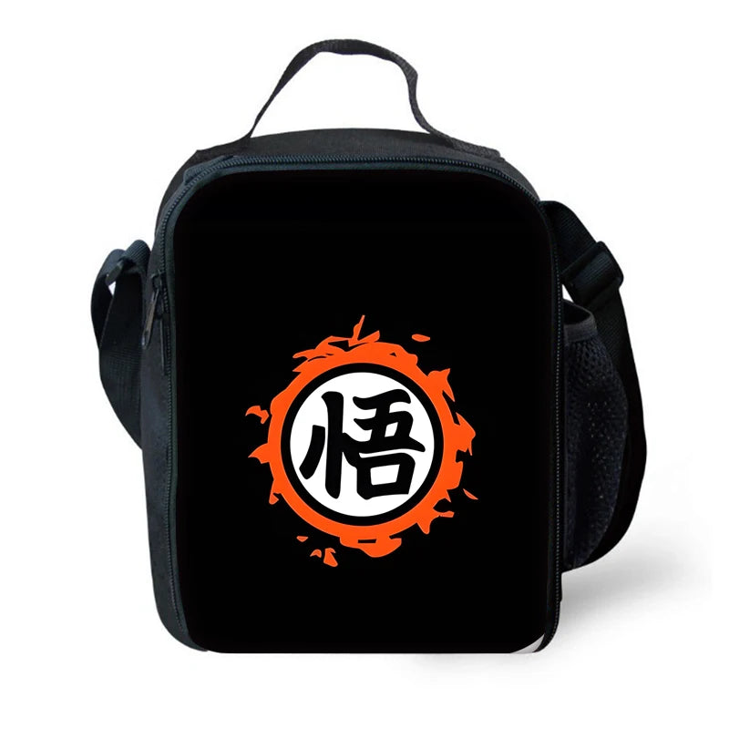 pcs set Cute Anime Child School Backpack with Lunch For G-Gokus Bags ,Pencil Bags ,School Bags for Boys Girls Best Gift