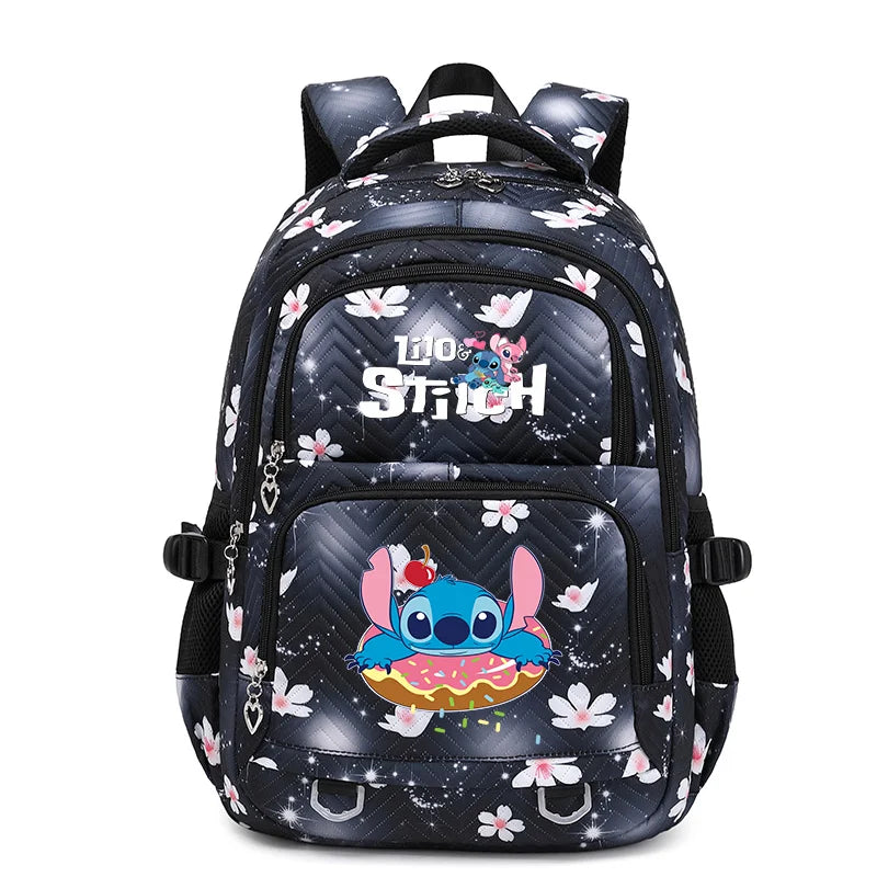 Lilo Stitch Backpacks Schoolbag for Teenage Girls Bookbag Mochila Waterproof Women Backpack Female Travel Bag