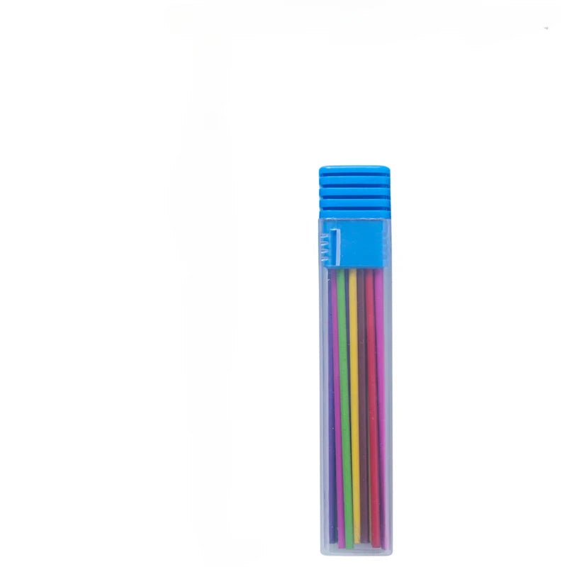37Pcs 2.0MM Metal Mechanical Pencil with lead Art Drawing Design Automatic Drawing Special Pencil Student Office School Supplies