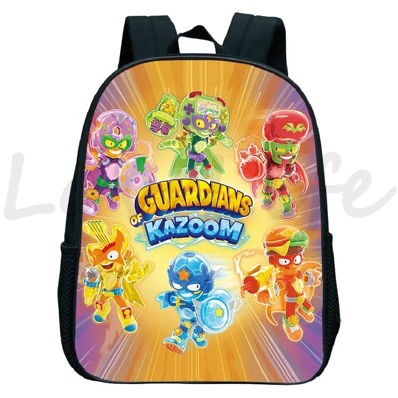 Superzings Backpacks Cute Cartoon Kindergarten Bags Mochila Children Bookbag SuperThings School Bags Kids Mini Backpack