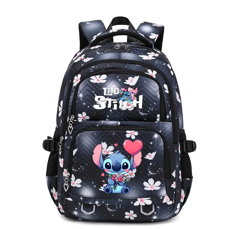 Lilo Stitch Backpacks Schoolbag for Teenage Girls Bookbag Mochila Waterproof Women Backpack Female Travel Bag