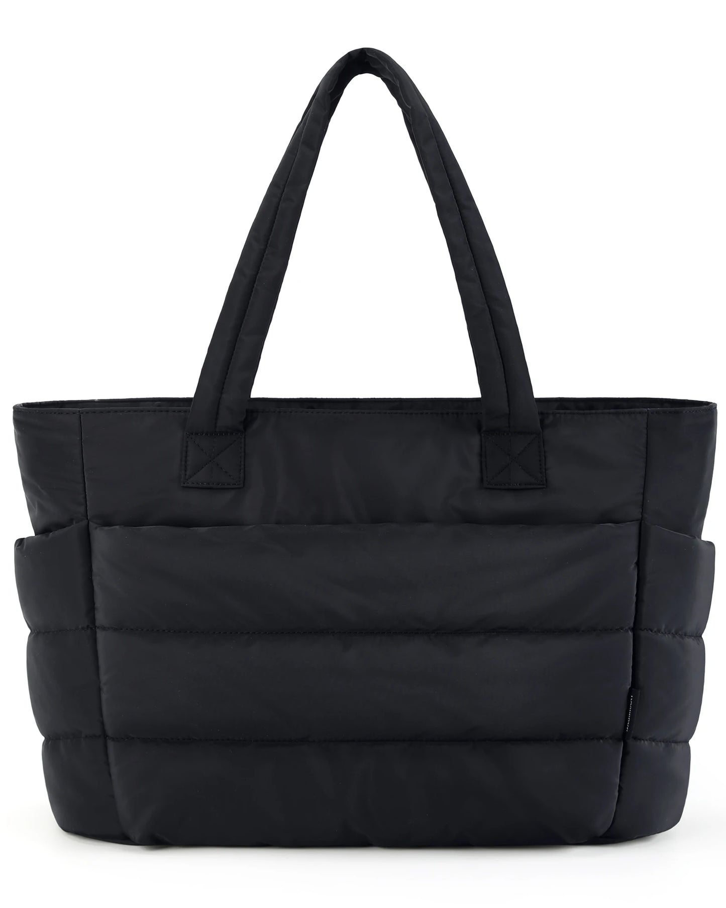 Women's Bag Solid Color Tote Bag Commuting College Padded Shoulder Bag Leisure Simple Female Handbags for Travel