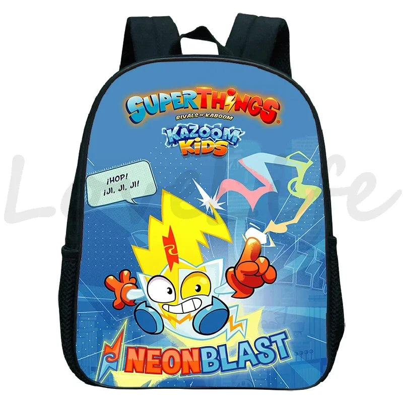 Superzings Backpacks Cute Cartoon Kindergarten Bags Mochila Children Bookbag SuperThings School Bags Kids Mini Backpack