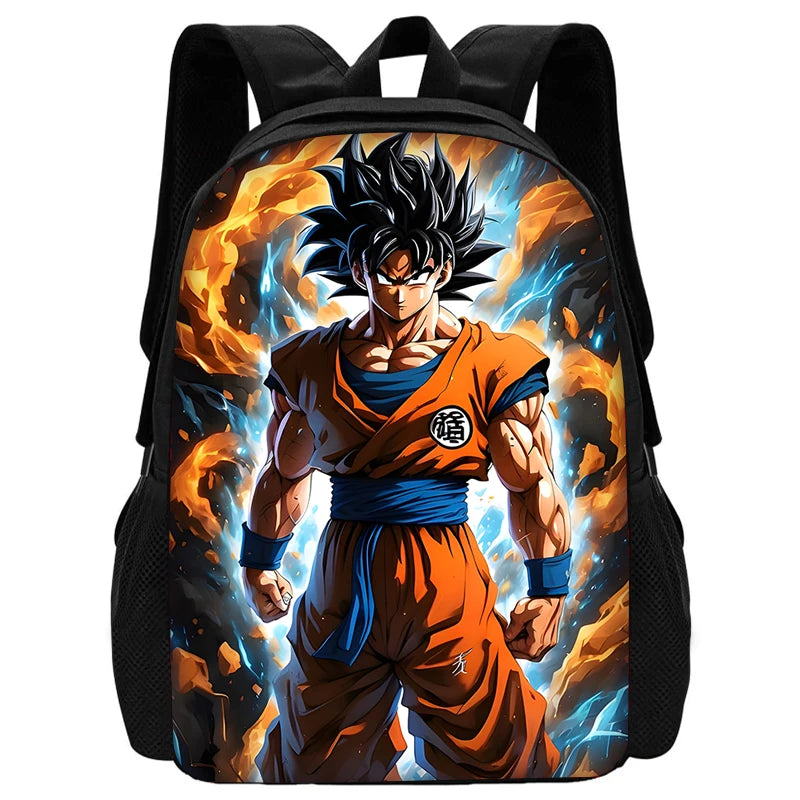 pcs set Cute Anime Child School Backpack with Lunch For G-Gokus Bags ,Pencil Bags ,School Bags for Boys Girls Best Gift