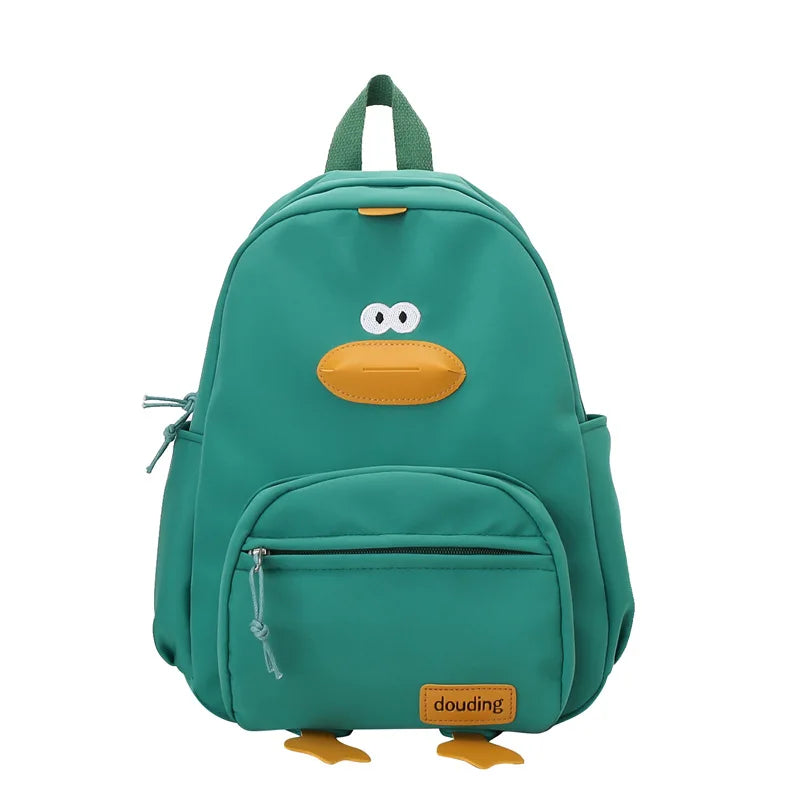 New Cartoon Duck Backpack Designer Cute Travel Bag Female Student Versatile Edition Girls' School Bag рюкзак