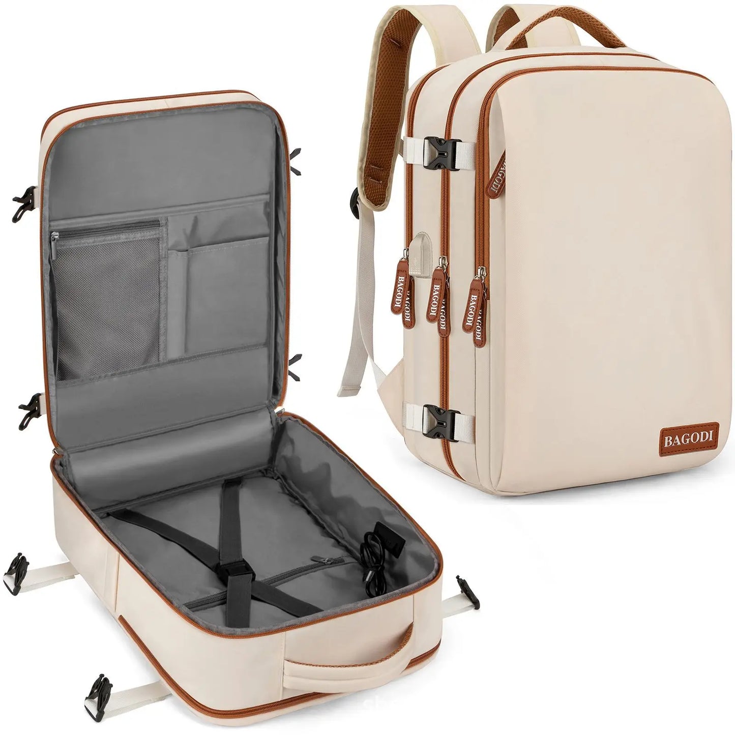 Buylor 45x20x30 Easyjet Cabin Bags Laptop Backpacks Women Easyjet Backpack Travel Backpack for Men Casual Daypack for Weekender
