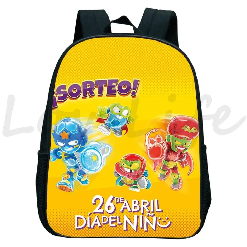 Superzings Backpacks Cute Cartoon Kindergarten Bags Mochila Children Bookbag SuperThings School Bags Kids Mini Backpack