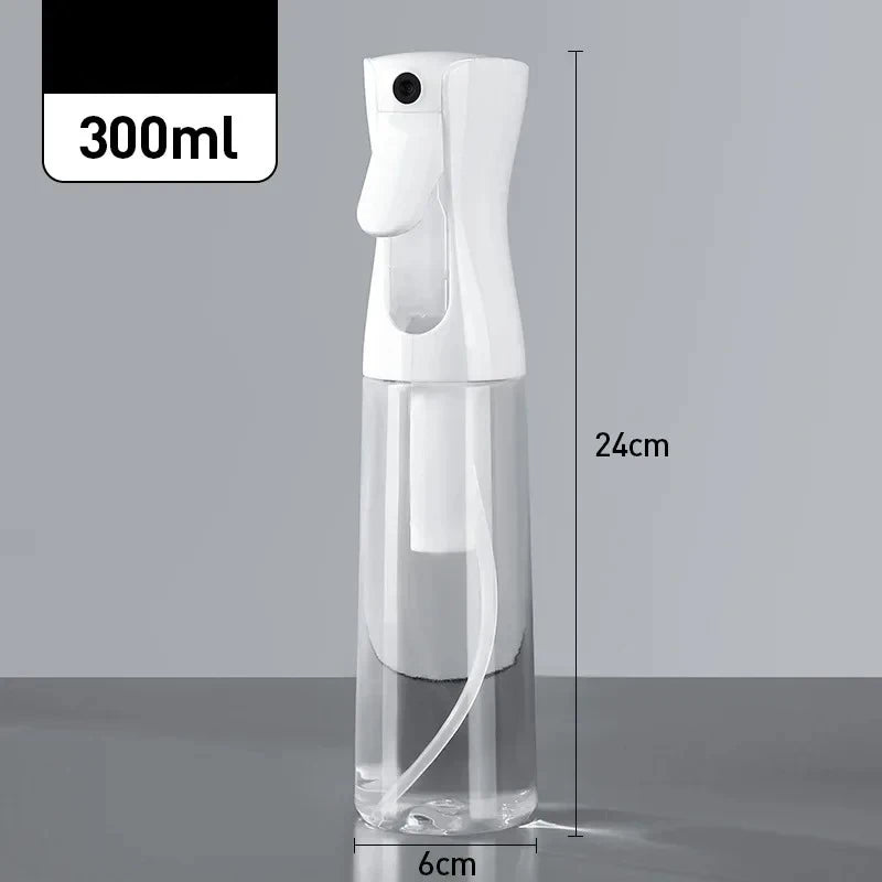 500/300/200ml Hair Spray Bottle Refillable Bottles Continuous Mist Watering Can Automatic Salon Barber Water Sprayer Hair Tools