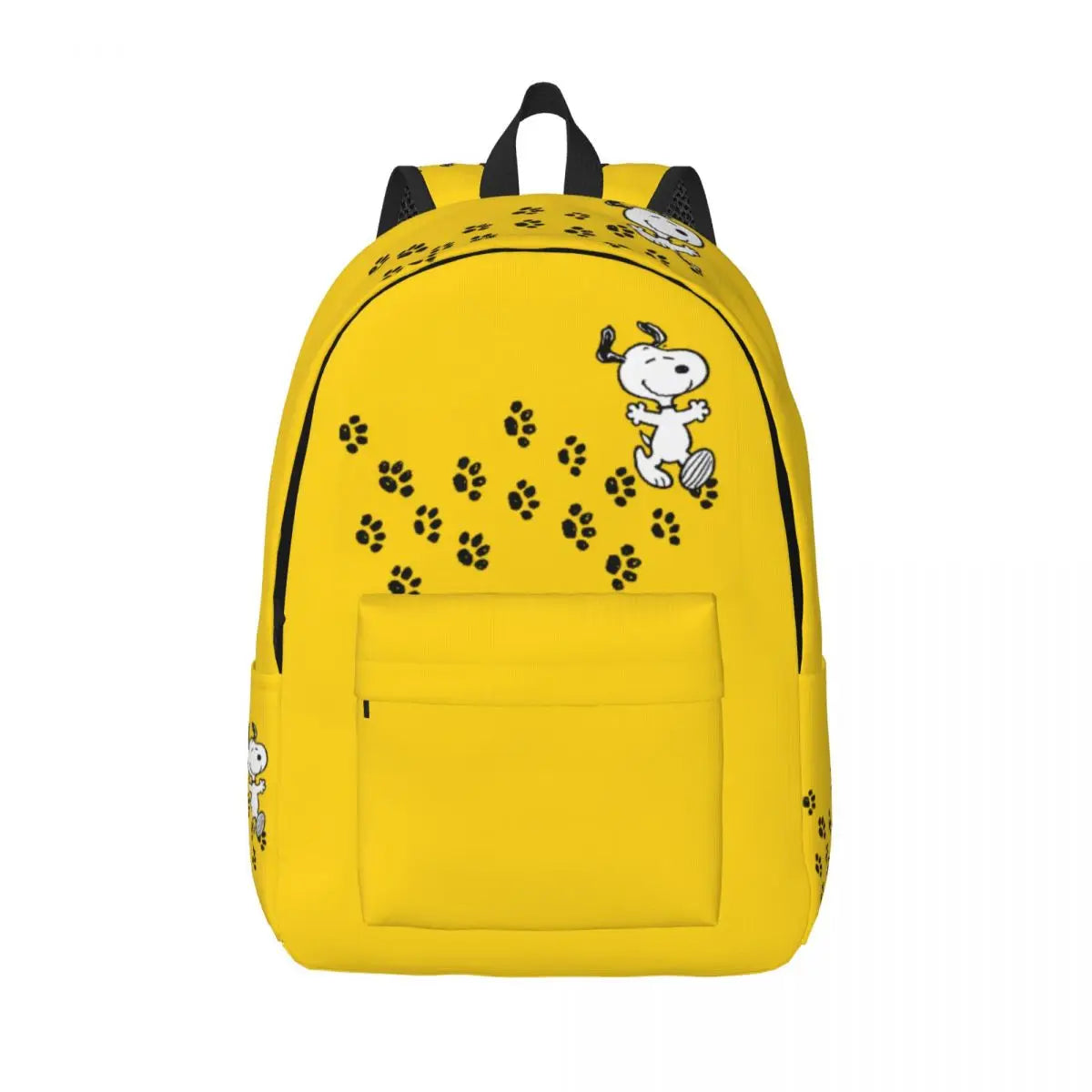 Custom Snoopys Woodstock Canvas Backpacks Women Men Basic Bookbag for College School Cartoon Bags