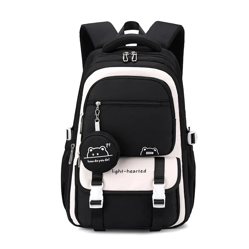 Waterproof light Weight Girls Backpacks School Bags for women Fashion travel bag printing child School Backpack mochila infantil