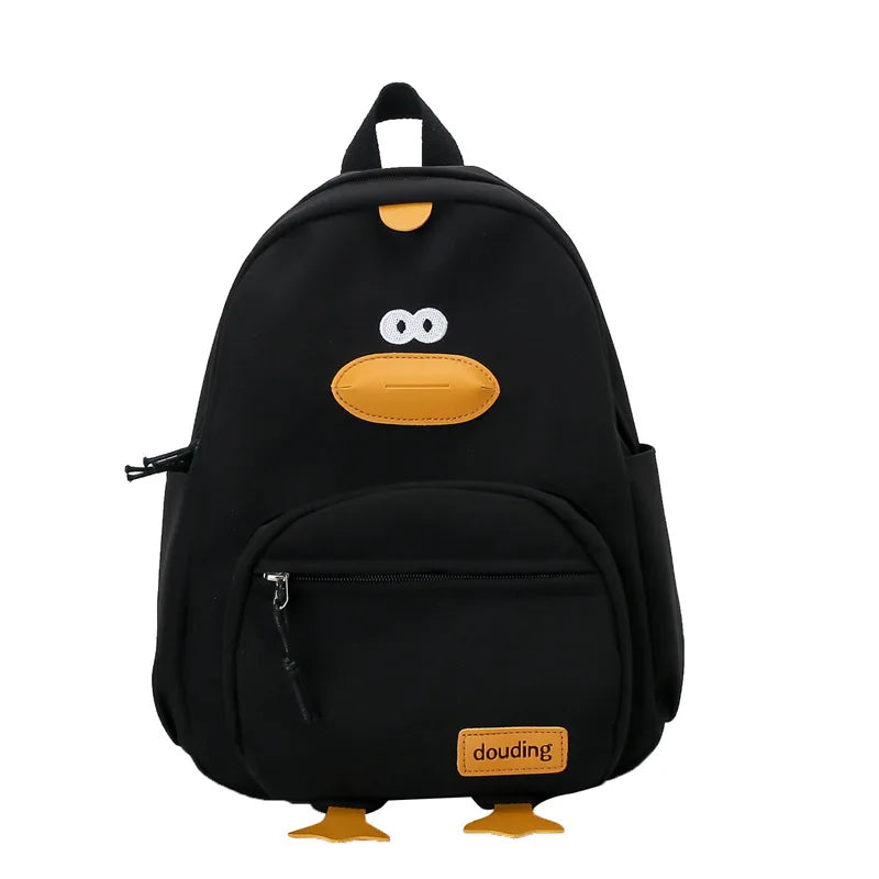 New Cartoon Duck Backpack Designer Cute Travel Bag Female Student Versatile Edition Girls' School Bag рюкзак