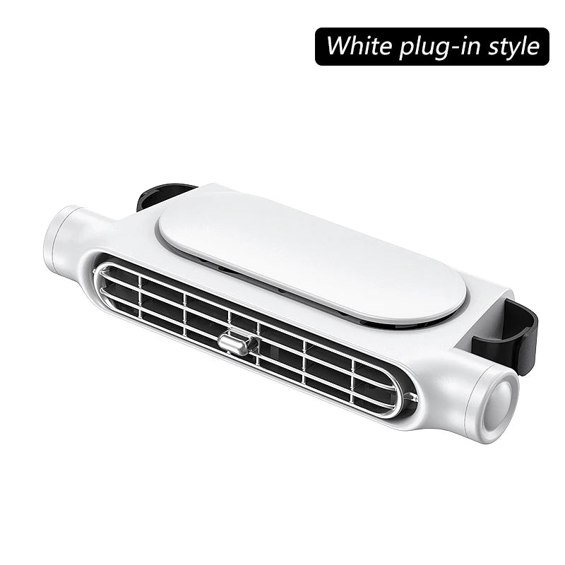Car Headrest Neck Seat Mini Fan Cooling High Wind Power USB air Aan 3 Speed Adjustable Wireless Car Back Summer Car Accessories