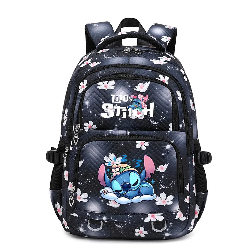 Lilo Stitch Backpacks Schoolbag for Teenage Girls Bookbag Mochila Waterproof Women Backpack Female Travel Bag