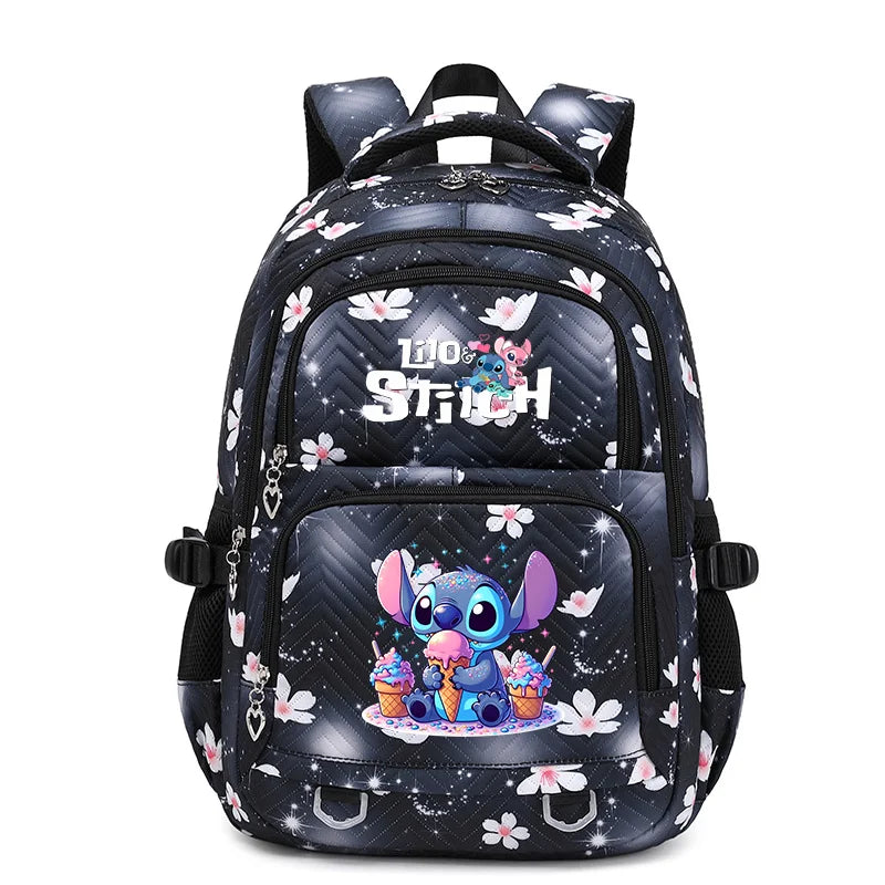 Lilo Stitch Backpacks Schoolbag for Teenage Girls Bookbag Mochila Waterproof Women Backpack Female Travel Bag